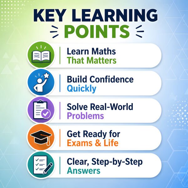 Key learning benefits for the Everyday Finance Maths practice pack