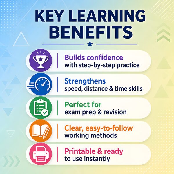 Key learning points for Rate Calculations worksheets