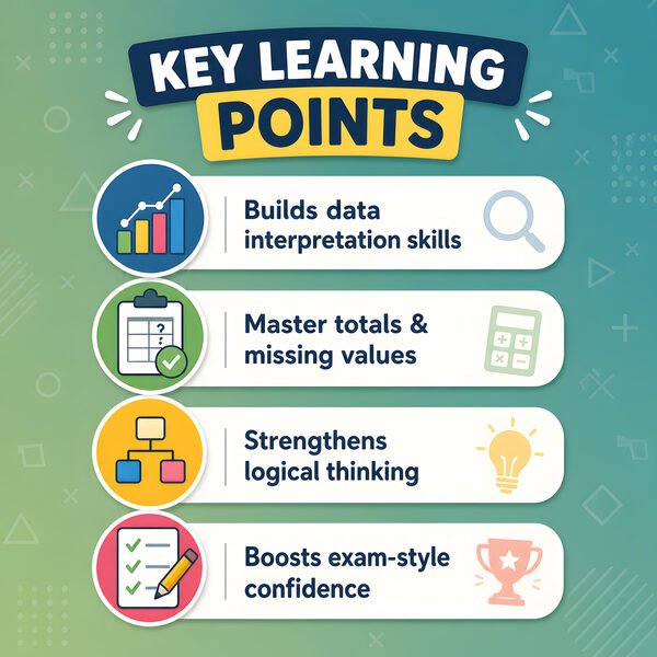 Key benefits of survey table logic practice papers